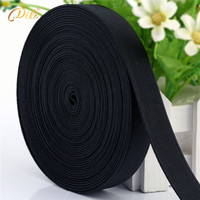 Bande élastique à armure toile de 1.5cm Ceinture élastique en caoutchouc pour vêtement/sac/couture