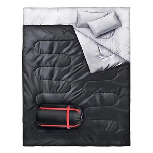 Saco de <span class=keywords><strong>Dormir</strong></span> Reversible 2 en 1 - Saco de <span class=keywords><strong>Dormir</strong></span> Portátil Impermeable <span class=keywords><strong>para</strong></span> Acampar <span class=keywords><strong>para</strong></span> Adultos, Uso en Todas las Estaciones - Product Image 1