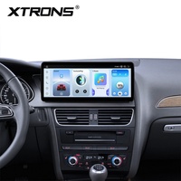 Lecteur multimédia Android 12,3 pouces pour Audi A4/A5, LHD/RHD, 4+64 Go, Snapdragon 662, avec écran 2K à texture nano, CE-XTRONS