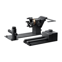 Accessoire rotatif xTool RA3 pour graveur laser F1 Ultra, système de mandrin 4-en-1 pour cylindres, sphères, anneaux et objets irréguliers