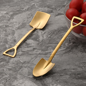 Palas creativas de acero inoxidable 304 para frutas, herramientas de servir postres con punta plana para uso en la cocina - Product Image 3