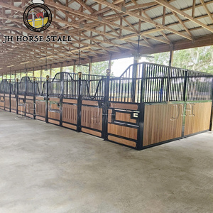 <span class=keywords><strong>Venta</strong></span> caliente en Suecia Diseño libre Marco de acero inoxidable Caballo ecuestre Puesto Estable Puertas delanteras para la <span class=keywords><strong>venta</strong></span> - Product Image 2