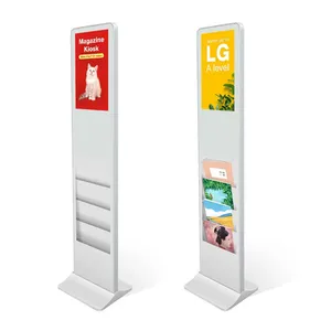 Tầng đứng 21.5 inch Android <span class=keywords><strong>Wifi</strong></span> Tạp Chí gian hàng hiển thị Totem màn hình quảng cáo biển <span class=keywords><strong>LCD</strong></span> kỹ thuật số kiosk - Product Image 3