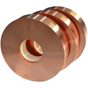 Pure Red <b>Copper</b> Strip C11000 C12200 Industrial Use <b>Copper</b> Coil Roll - Product Image 1