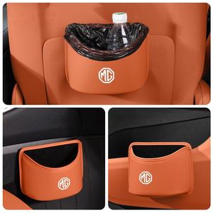 Kit Interni Auto per MG4 EV: Scatola Portaoggetti in Pelle per Fessure tra i Sedili, Organizzatore, Cestino per Porta Auto e <span class=keywords><strong>Portaombrelli</strong></span> - Product Image 3