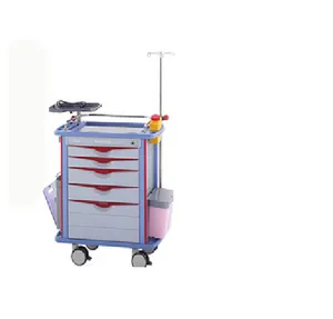 HF-46hospital Crash Cart Xe Đẩy Y Tế Xe Đẩy Khẩn Cấp/Xe Đẩy Khẩn Cấp Chức Năng Cho Bệnh Viện