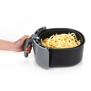 2019 Offre Spéciale <span class=keywords><strong>pas</strong></span> cher noir rond sans huile faible en gras 5.5L <span class=keywords><strong>friteuse</strong></span> à air dans les appareils ménagers - Product Image 2