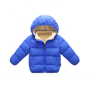 Veste <span class=keywords><strong>d</strong></span>'hiver en duvet imperméable à capuche personnalisée pour enfants garçons filles vêtements <span class=keywords><strong>d</strong></span>'extérieur épais et chauds veste respirante à bouffant - Product Image 1