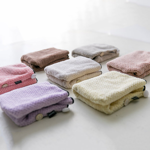 Jiemeirui Gorro de microfibra para secar el cabello, 25x60cm, paquete de 2 toallas de secado rápido para mujer - Product Image 3