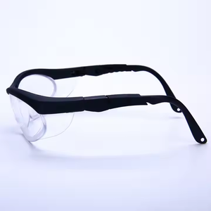 Gafas de seguridad ajustables transparentes y negras, gafas de protección ocular - Product Image 5