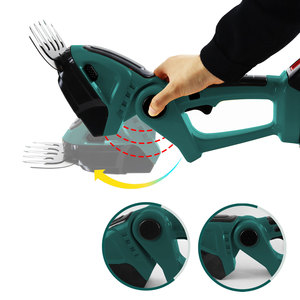 กรรไกรตัดหญ้าไร้สาย F FLLJ 21V แบบพกพาขนาดเล็ก 2 in 1 พร้อมใบมีดตัดแต่งพุ่มไม้ - Product Image 1
