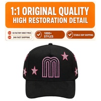 2026 en stock Sombreros Rico Hats Caja al por mayor de 5 paneles de gamuza con ala ancha, Snapback deportivos, Beard Barbas Rico Hats X Ct