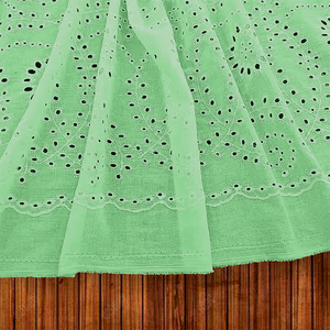 Tessuto africano con occhielli ricamati in cotone <span class=keywords><strong>100</strong></span>% abito in cotone - Product Image 6