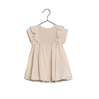 Robes d'été en coton naturel pour petites filles, sans manches, style boutique, jupes décontractées mignonnes pour bébés, tenues de princesse pour enfants, vente en gros