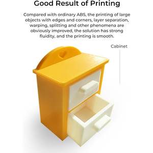 Filamento para Impresora 3D Creality, ABS 1.75mm, Negro y Blanco, Paquete de 2kg - Product Image 3