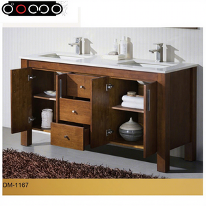 Mobili <span class=keywords><strong>da</strong></span> <span class=keywords><strong>Bagno</strong></span> Moderni, Vanità Indipendente <span class=keywords><strong>con</strong></span> Lavabo, Armadietti <span class=keywords><strong>da</strong></span> <span class=keywords><strong>Bagno</strong></span> <span class=keywords><strong>con</strong></span> Doppio <span class=keywords><strong>Lavandino</strong></span> - Product Image 2