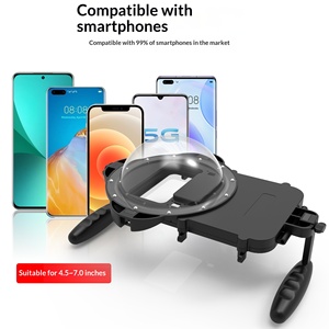 <span class=keywords><strong>Coque</strong></span> de protection <span class=keywords><strong>universelle</strong></span> étanche IP68 pour la photographie sous-marine, pour smartphones et accessoires GoPro Hero Black - Product Image 3