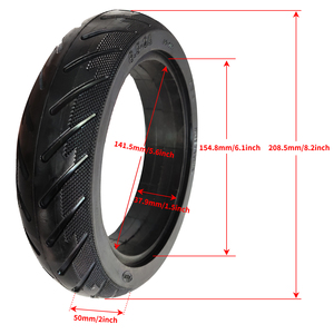 Pneu solide pour trottinette électrique 8,5-2A 8,5x2,0-5 pouces, anti-crevaison, antidérapant, en caoutchouc, remplacement pour Xiaomi M365 Gotrax - Product Image 2