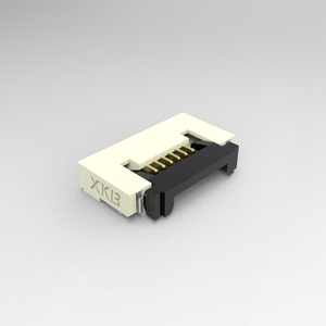 Conector XKB Connection X05A15L06T de 6 Pines y 0.5mm FFC FPC, Contacto Inferior, Ángulo Recto, SMD, ROHS para Electrónica de PCB - Product Image 1