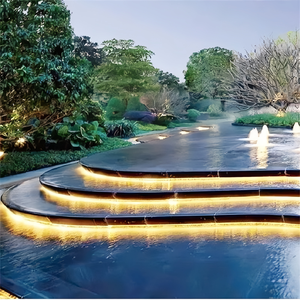 Lampe LED étanche pour piscine, bande lumineuse murale avec fente pour bande LED, lampe extérieure - Product Image 4