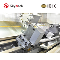 Torno CNC de Cama Inclinada BR85, Cama de Alta Rigidez, Guías de Precisión para las Industrias Aeroespacial, Automotriz y de Ingeniería Pesada