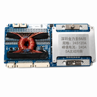 KLS B593 7S-24S 100A-200A BMS pour Lifepo4/nmc dans les vélos électriques, avec équilibrage actif et prise en charge du Bluetooth, CAN et RS485.