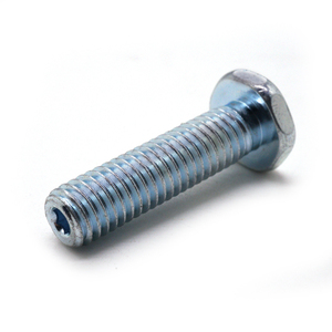 Viti e Elementi di Fissaggio OEM Personalizzati, Bulloni <span class=keywords><strong>a</strong></span> Testa Esagonale con Filettatura Completa in Acciaio Zincato Blu-Bianco - Product Image 6