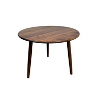Table console moderne en noyer noir SUNWOODD EXPO, durable, écologique, en bois massif, meubles de salon, facile à nettoyer