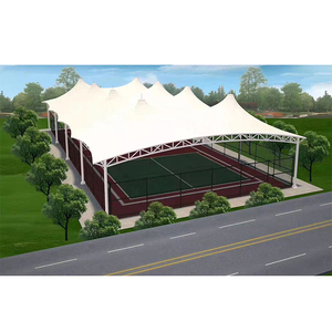 Nouvelle conception 2025 – Toiture de tente de stade en tissu PVDF PVC – Structure de membrane tendue - Product Image 3