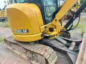 รถขุดขนาดเล็ก Caterpillar 303.5E มือสองจากญี่ปุ่น พร้อมแผ่นยาง/สายพาน 3 ตัน 3.5 ตัน รถขุดขนาดเล็ก Cat รุ่น Cat303.5e - Product Image 2