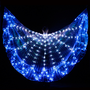 ใหม่ปีกไอซิส LED Sticks หลากสีผู้ใหญ่อุปกรณ์เสริม 360 องศามุมปีกผีเสื้อโคมไฟ Props คริสต์มาสแสดง - Product Image 4
