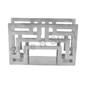 Porta Servilletas de Metal Dorado Novedoso para el Hogar, Cocina, Restaurante, Bar - Porta Servilletas de Papel Elegante y Duradero - Product Image 1