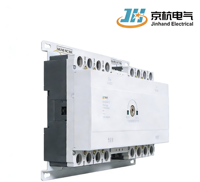 Commutateur de transfert automatique triphasé à double alimentation pour PC, boîtier moulé, interrupteur intelligent certifié IEC, CA 400V, capacité de coupure 10kA