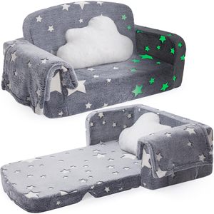 Bagliore nel buio sedie per bambini <span class=keywords><strong>lettino</strong></span> pieghevole portatile per bambini Premium pieghevole piattaforma divano divano letto per eventi festa - Product Image 1