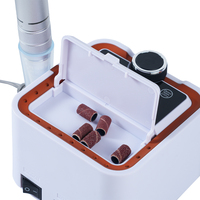 Machine à ongles électrique 65W, 35000 tr/min, lime électrique avec jeu de forets, outil professionnel de manucure et pédicure pour salon de beauté