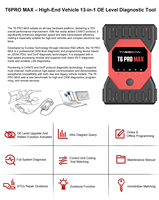 Para CF53 CF54, Tableta Portátil Tabscan T6PRO MAX CANFD DolP WIFI para -Mercedes-Benz-BMW-Volkswagen-Audi-Land Rover-Porsche-Ford-Mazda-GM