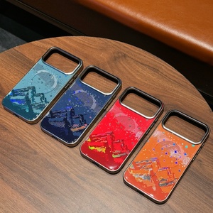 Nouvelle coque magnétique antichoc à motif miroir Laser Star <span class=keywords><strong>River</strong></span> Mountain pour iPhone 17 16 <span class=keywords><strong>Pro</strong></span> <span class=keywords><strong>Max</strong></span> avec chargement sans fil - Product Image 2