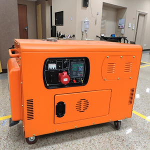 เครื่องกำเนิดไฟฟ้าดีเซลแบบเงียบ 5KW/5KVA ถึง 10KW/10KVA 50/60Hz พร้อมระบบสตาร์ทระยะไกลและระบบเก็บเสียง 240V/380V สำหรับใช้ในบ้าน พร้อมตัวเลือก ATS - Product Image 1