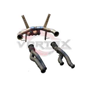 Système d'échappement Valvetronic en alliage de titane avec soupape de commande, silencieux Catback, convertisseur catalytique et collecteur d'échappement pour Lamborghini LP700 - Product Image 6