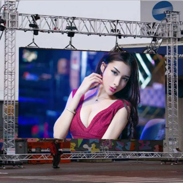 Outdoor Verhuur Serie P2.976 Kant-En-Klare Led Video Wall Systeem Pakket Gebogen Verhuur Display Tentoonstelling Podiumscherm Paneel