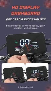 Moto électrique tout-terrain 750/1000W avec réservoir d'air hexagonal robuste personnalisé, hydraulique 48V 20Ah Moto Electrica - Product Image 5