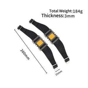 Nouveauté : Crampons antidérapants en silicone pour glace et neige, griffes de traction pour la randonnée, l'escalade et la marche hivernale - Product Image 2