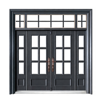Puerta de Entrada de Alta Seguridad de Aleación de Zinc con Diseño Personalizado Único, Puerta Zamak de Fábrica para Villa, Resistente al Fuego, Estilo Caribeño