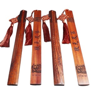 Regla Recta de Madera de Palisandro de 18 cm con Borla para Regalo de Profesor y Uso Disciplinario - Product Image 5