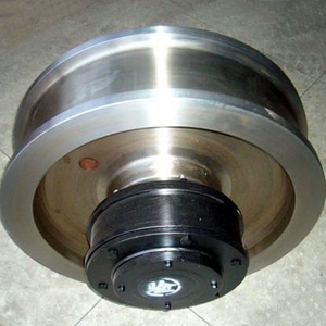 Nhà Máy Tùy Chỉnh Monorail Trên Không/Harbour/Giàn Cần Cẩu Đường Sắt Lái Xe Bánh Xe Điện Phẳng Xe Tải Bánh Xe - Product Image 2