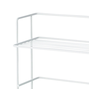 Estante de cocina personalizado de fábrica con vidrio pequeño cobre Simple Acero inoxidable estante de almacenamiento de doble capa soporte para cuenco de cocina - Product Image 5