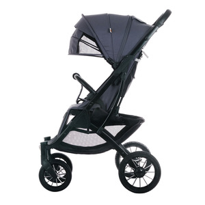 Poussette de luxe pour bébé avec cadre en aluminium, paysage élevé, 2 en 1, 3 en 1, poussette <span class=keywords><strong>porte</strong></span>-bébé avec sacs et <span class=keywords><strong>porte</strong></span>-gobelet - Product Image 5