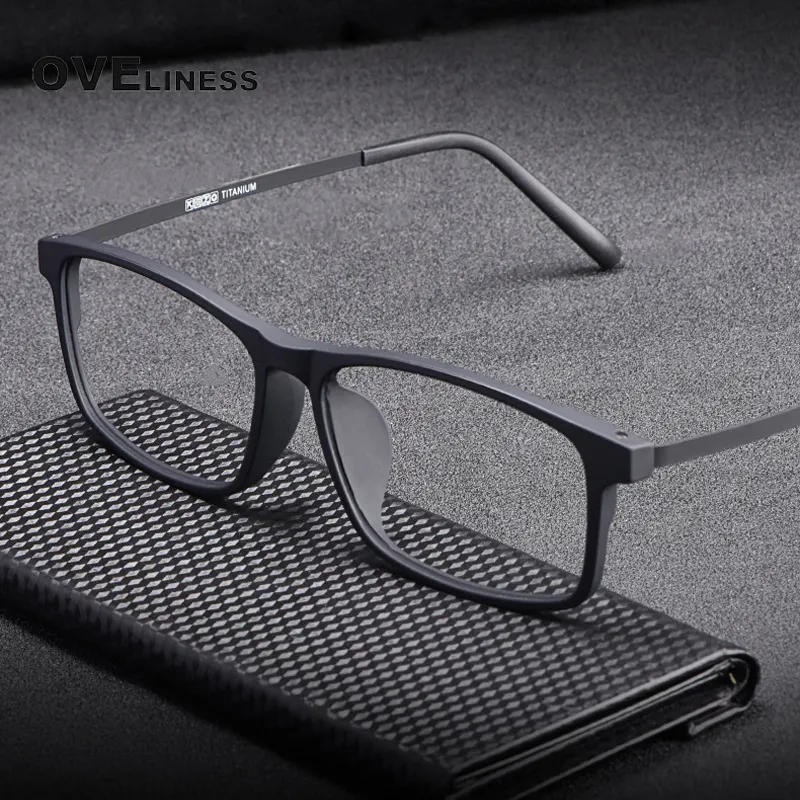 2023 Pure Titanium glasses frame Men women Ultra-Light Comfortable Eyeglasses Frames Myopia Reading Optical Prescription eyewear