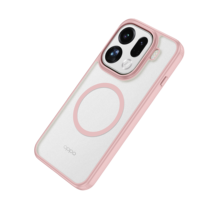 Luxe Mat Transparent Clair Magnétique OPPO Findx9 Pro Cas Dur Antichoc Couverture Arrière pour Téléphones Mobiles housse