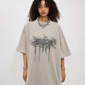 Camiseta de Verano para Hombre, Manga Corta, 100% Algodón, Gruesa, de Secado Rápido, Estampado Sólido, Serigrafía, Estilo Deportivo Informal, Personalizada - Product Image 3